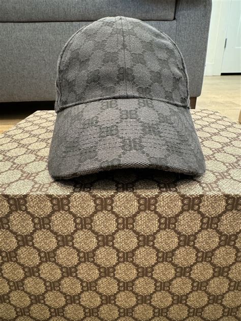 balenciaga gucci hacker cap